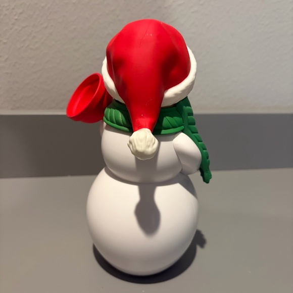 Hallmark Jolly in the John Snowman w/ Plunger Talk Singing Toilet Humor WORKS - Picture 4 of 9